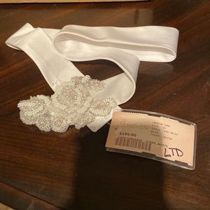 Wedding dress belt/sash